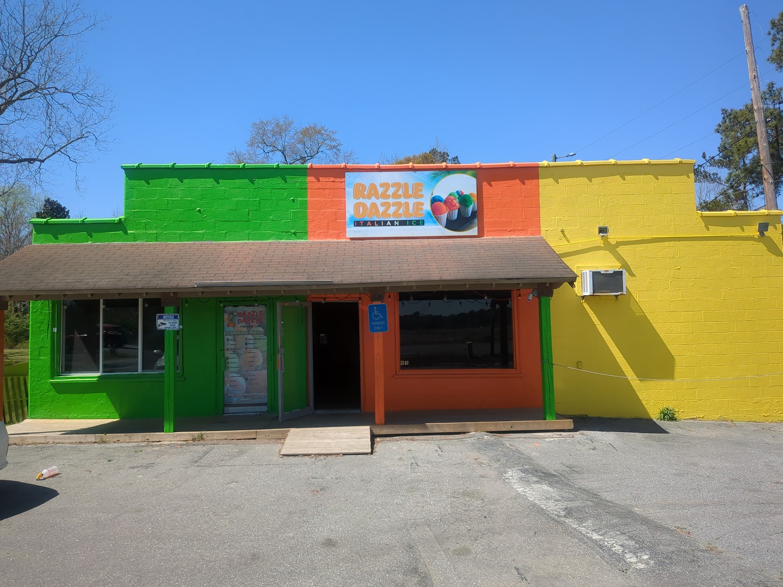 Razzle Dazzle Italian Ice